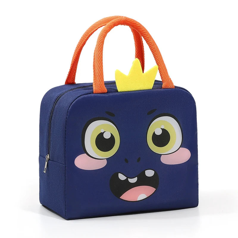 Kind Lunchtas Dierenprint Speels Ontwerp 1