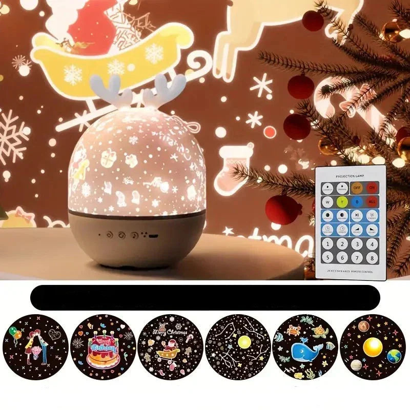 Kinder Sterrenprojector met Muziek en Afstandsbediening 8
