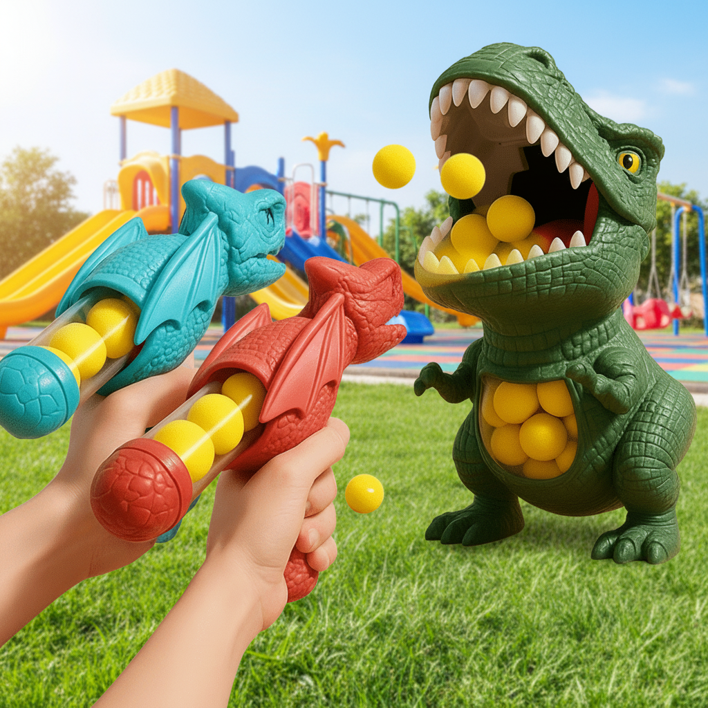 Kinderen Dinosaurusschietspel Actief Spel 5