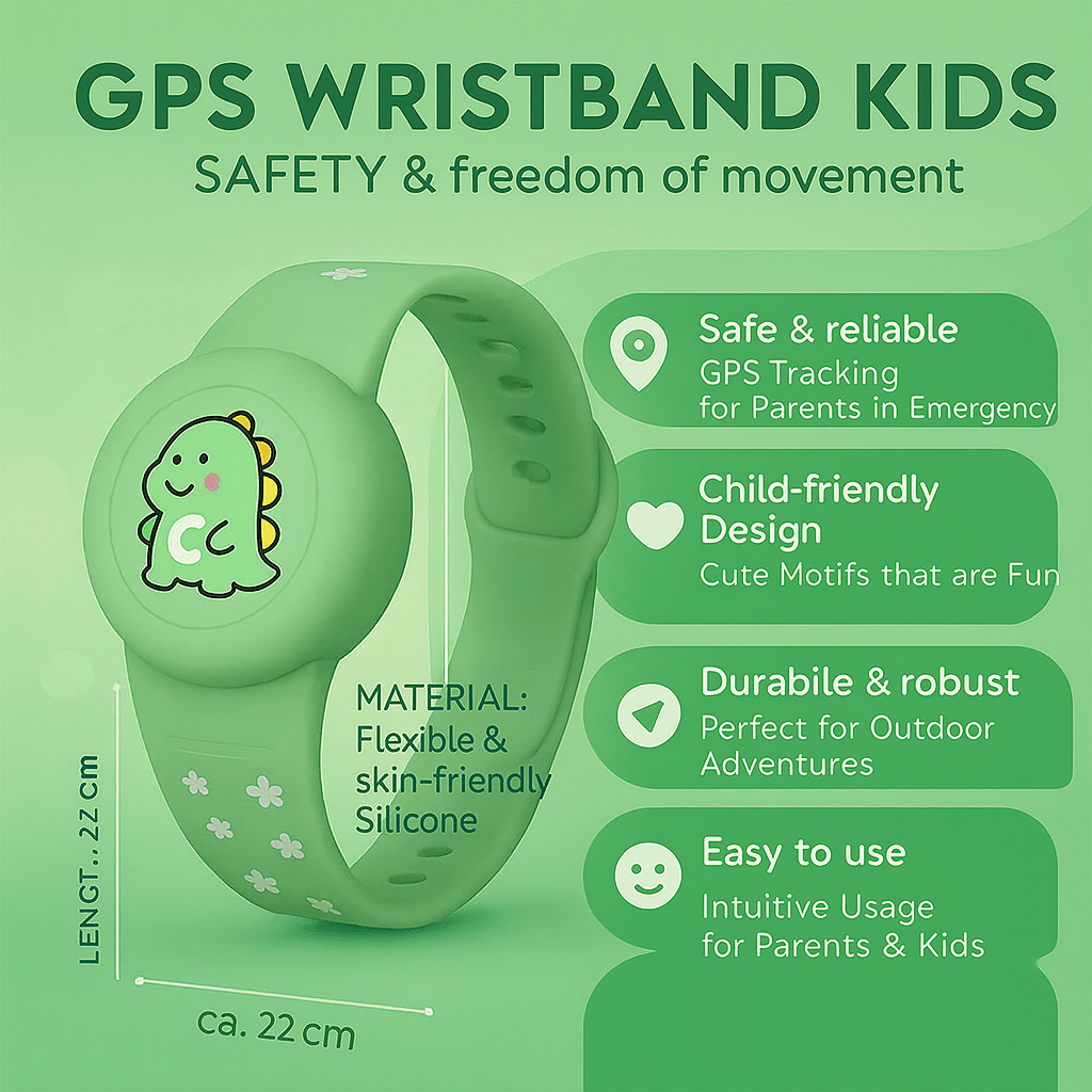 Kinderen GPS-armband Kleurrijk en Verstelbaar 6