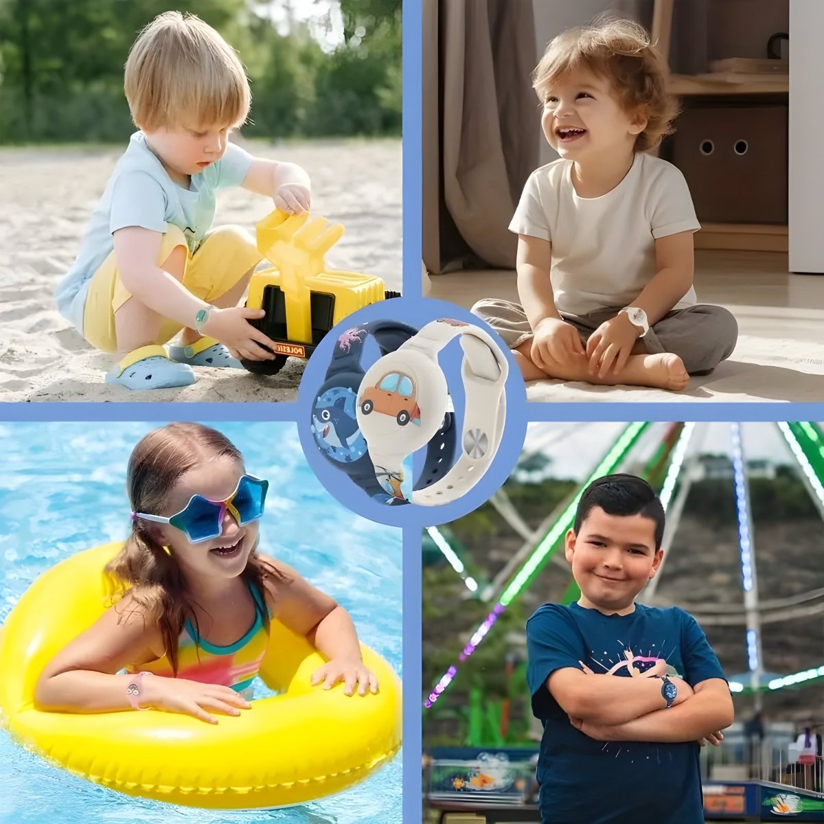 Kinderen GPS-armband Kleurrijk en Verstelbaar 8