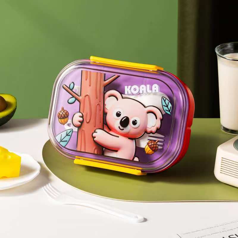 Kinderen Lunchbox Koala Thema Speels Ontwerp 4