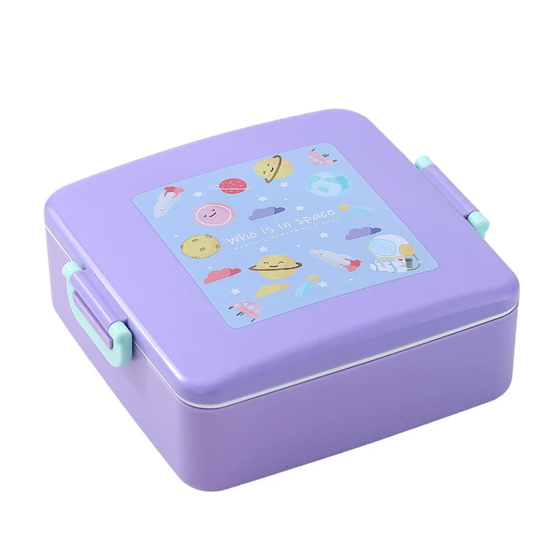 Kinderen Lunchbox Met Dinosaurusprint Speels Ontwerp 5