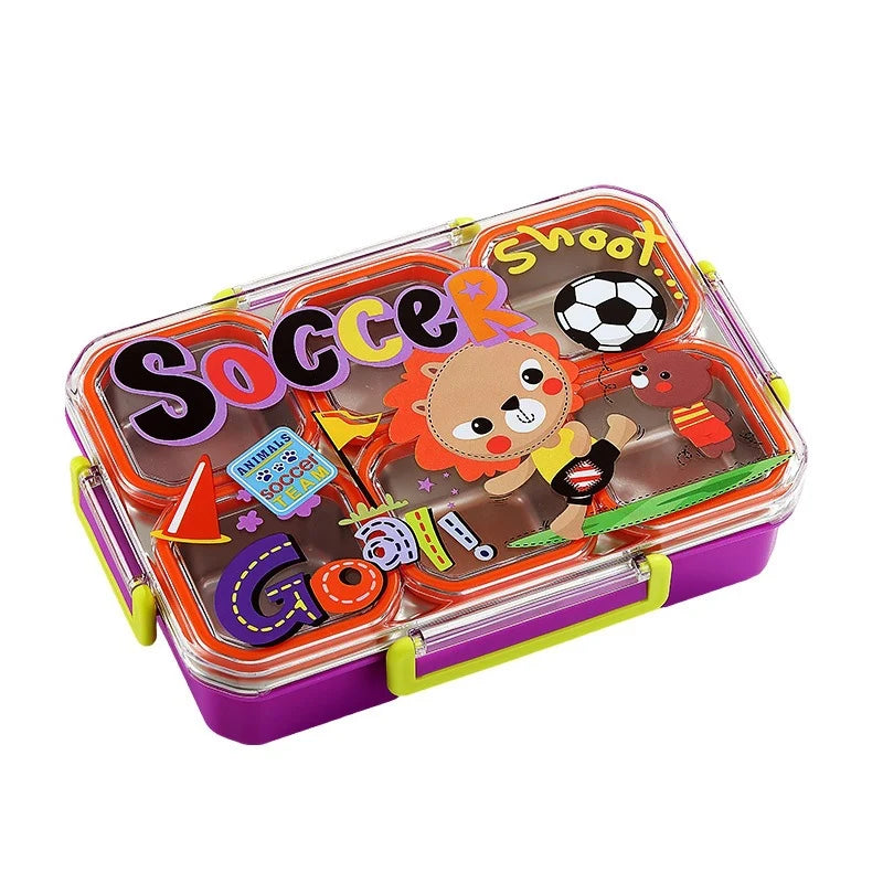 Kinderen Lunchbox Met Meerdere Compartimenten Thema Ruimte 4
