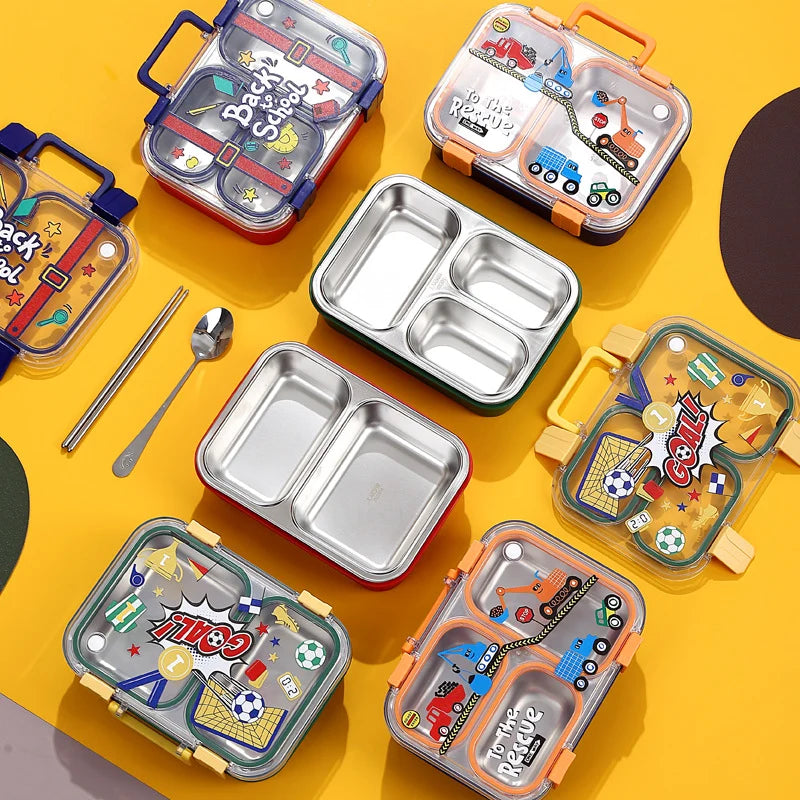Kinderen Lunchboxset Thema's Speels Ontwerp 3