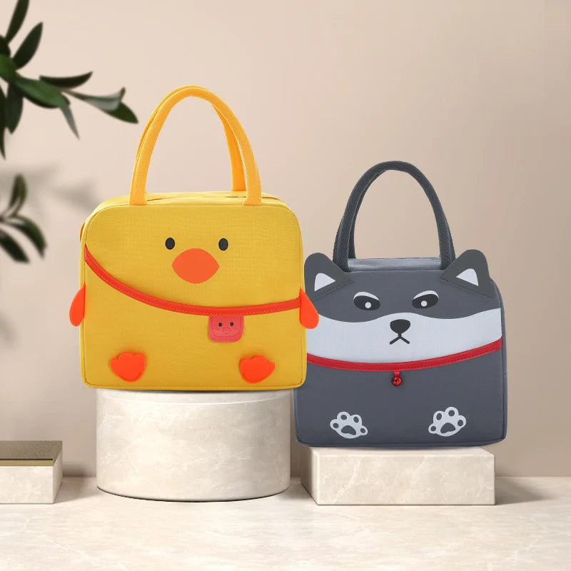 Kinderen Lunchtas Cartoonstijl Speels Ontwerp 2