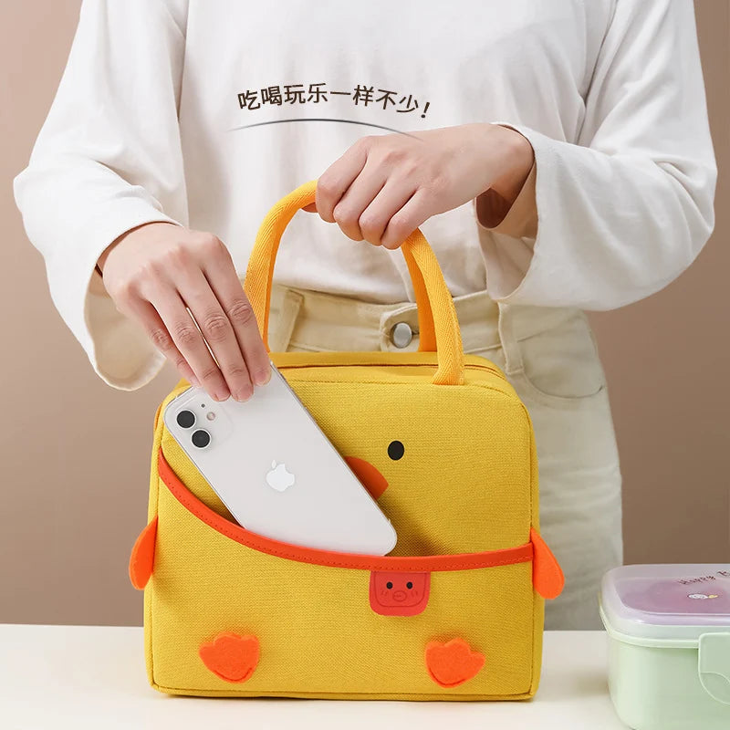 Kinderen Lunchtas Cartoonstijl Speels Ontwerp 3