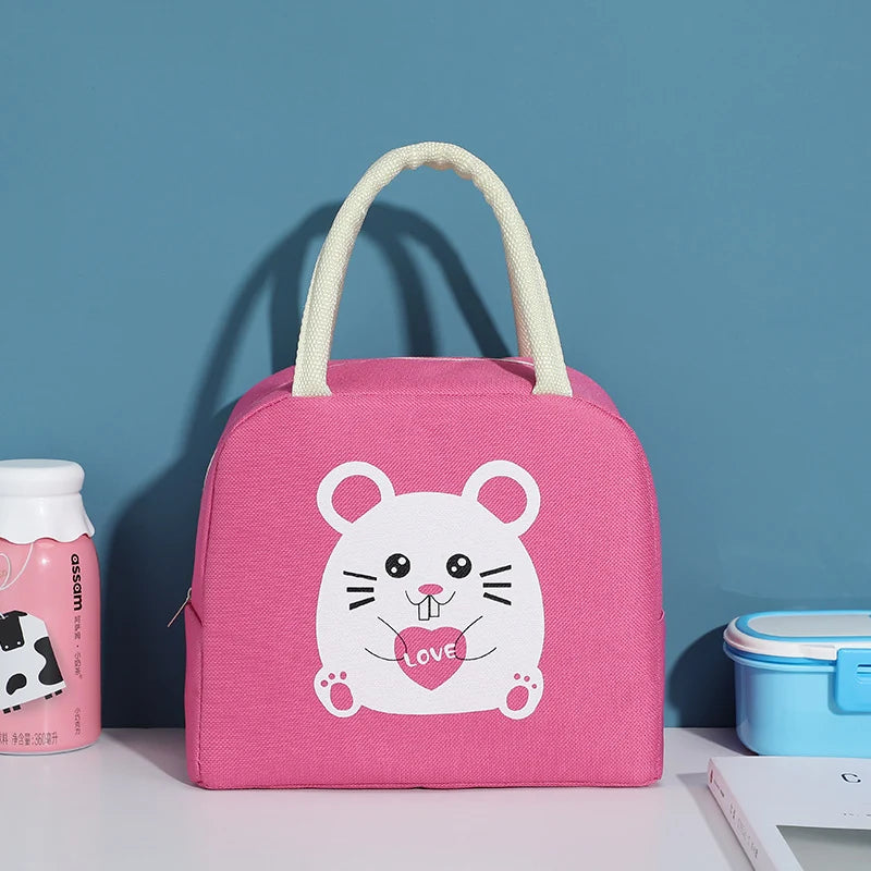 Kinderen Lunchtas Dierenprint Speels Design 0