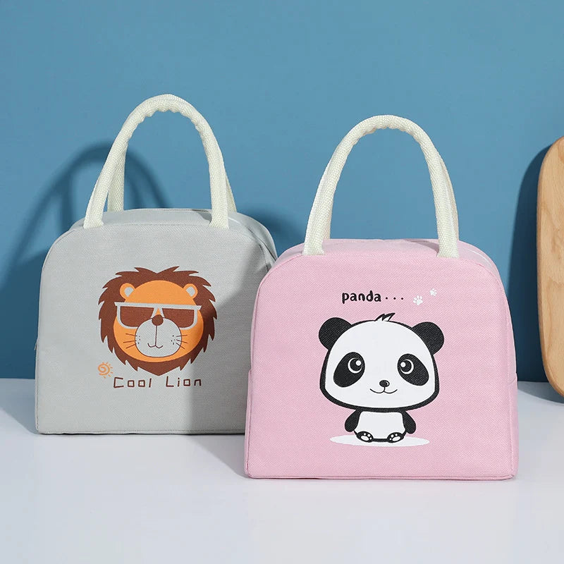 Kinderen Lunchtas Dierenprint Speels Design 2