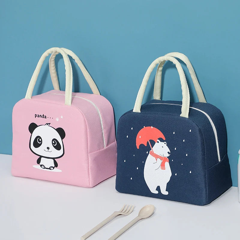 Kinderen Lunchtas Dierenprint Speels Design 4
