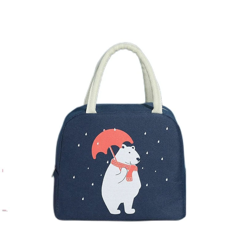 Kinderen Lunchtas Dierenprint Speels Design 5