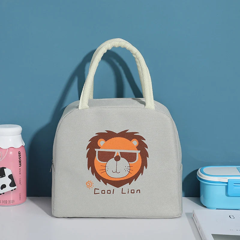 Kinderen Lunchtas Dierenprint Speels Design 8