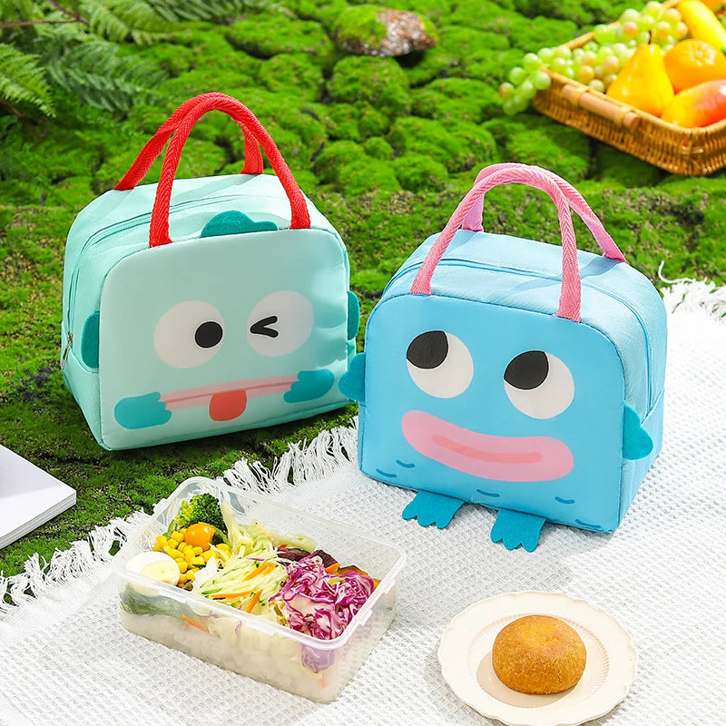 Kinderen Lunchtas Dierenthema Speels Ontwerp 2