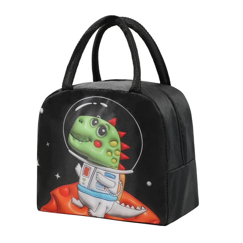 Kinderen Lunchtas Geïsoleerd Panda Thema 12