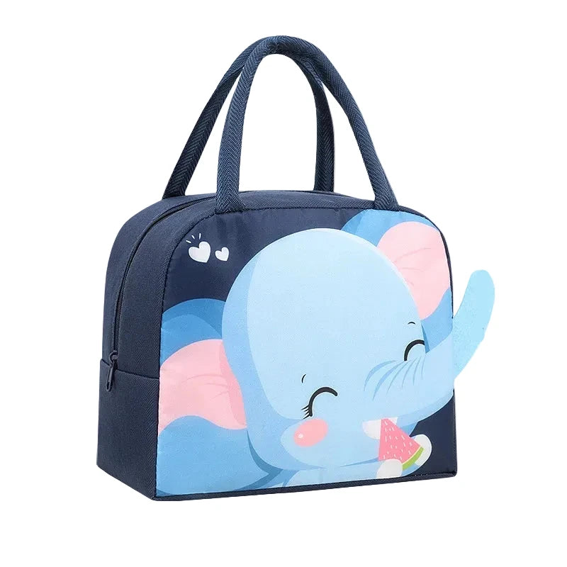 Kinderen Lunchtas Geïsoleerd Panda Thema 13