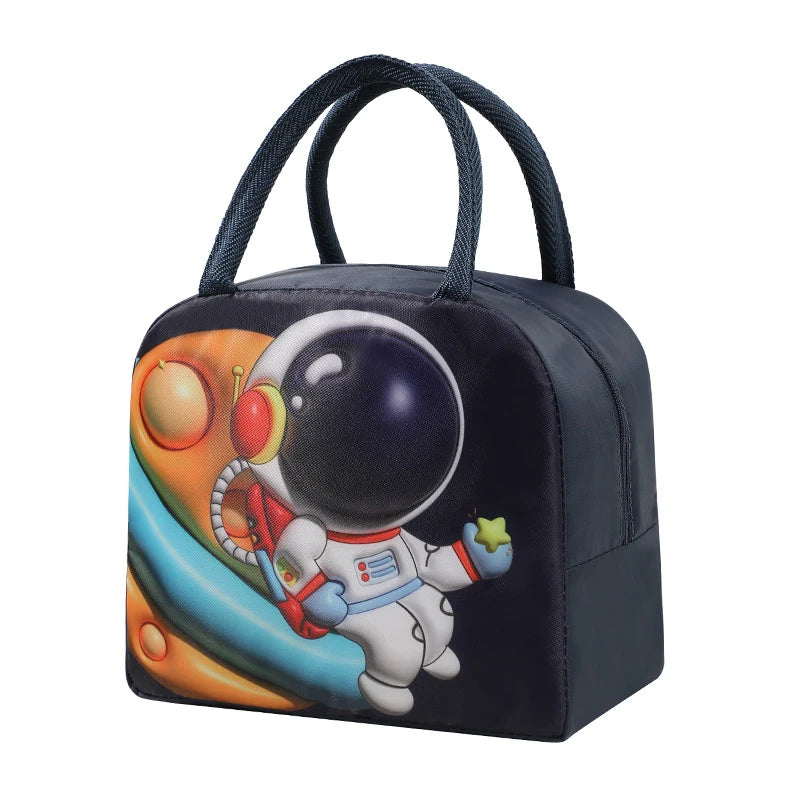 Kinderen Lunchtas Geïsoleerd Panda Thema 16