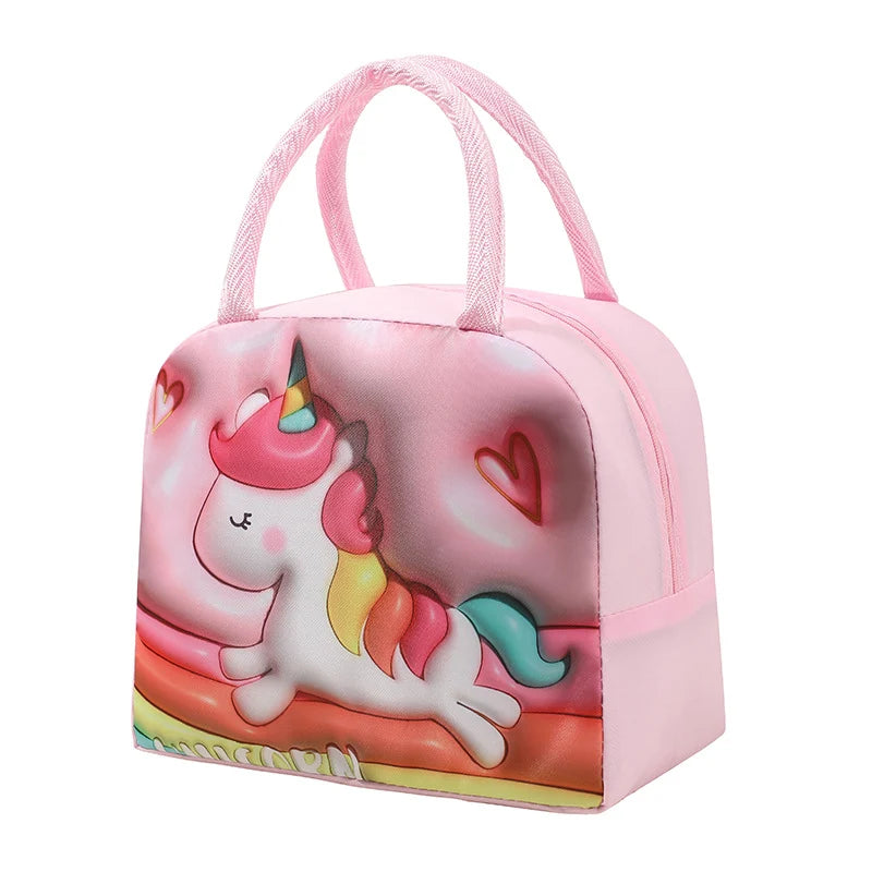 Kinderen Lunchtas Geïsoleerd Panda Thema 19