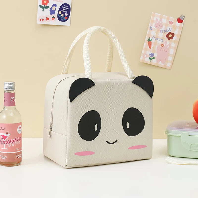 Kinderen Lunchtas Met Eendenthema Speels Ontwerp 5
