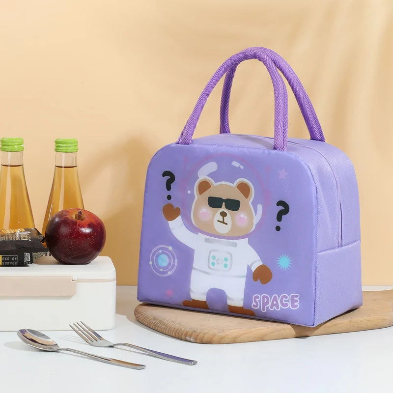 Kinderen Lunchtas Zeemeerminthema Speels Ontwerp 3