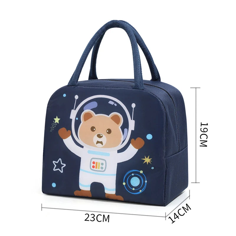 Kinderen Lunchtas Zeemeerminthema Speels Ontwerp 9