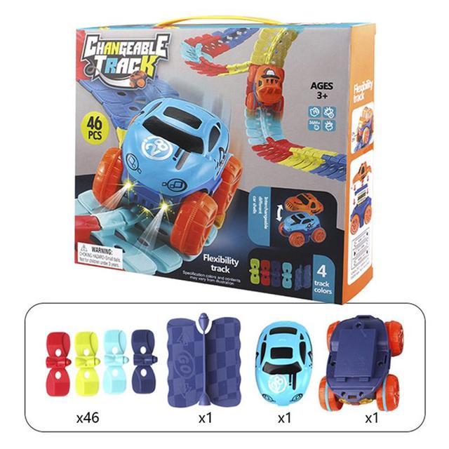 Kinderen Magnetische Autospeelbaan Speelgoed 0