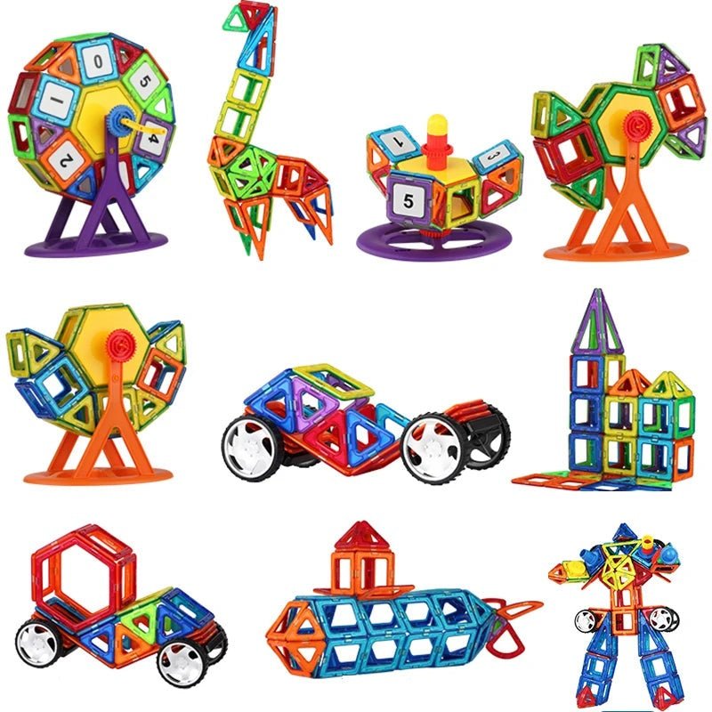 Kinderen Magnetische Bouwstenen Set Creatief Spel 6