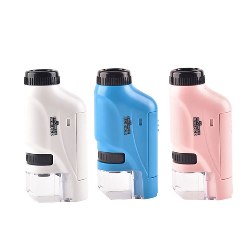 Kinderen Microscoop Compact Draagbaar 120x Met LED Verlichting 2