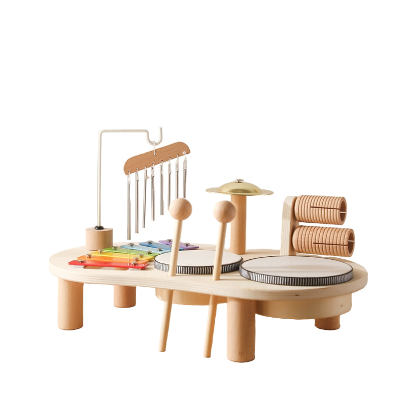 Kinderen Muziektafel Educatief Speelgoed Met Drums En Xylofoon 0