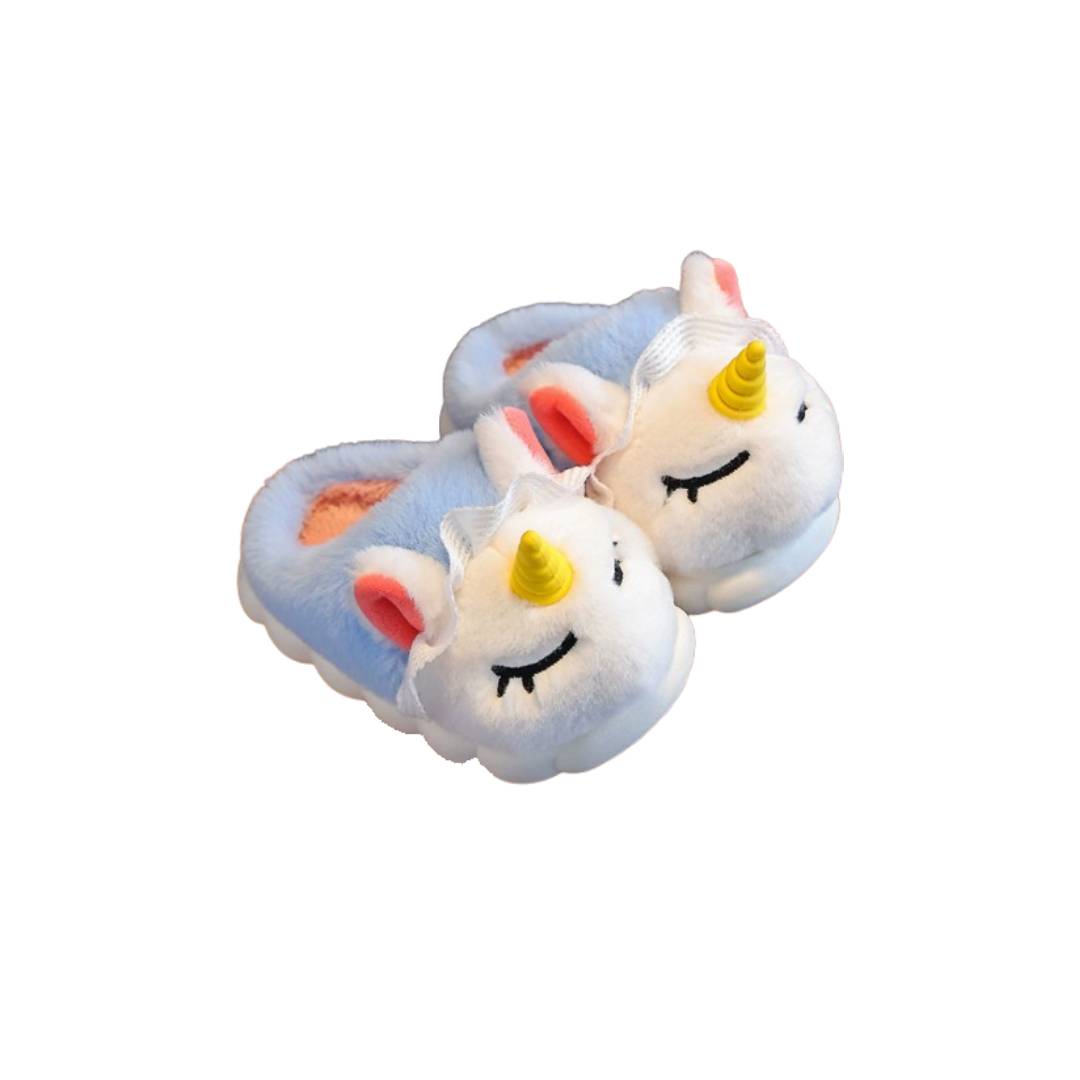 Kinderen Pantoffels Eenhoorn Pluche 2