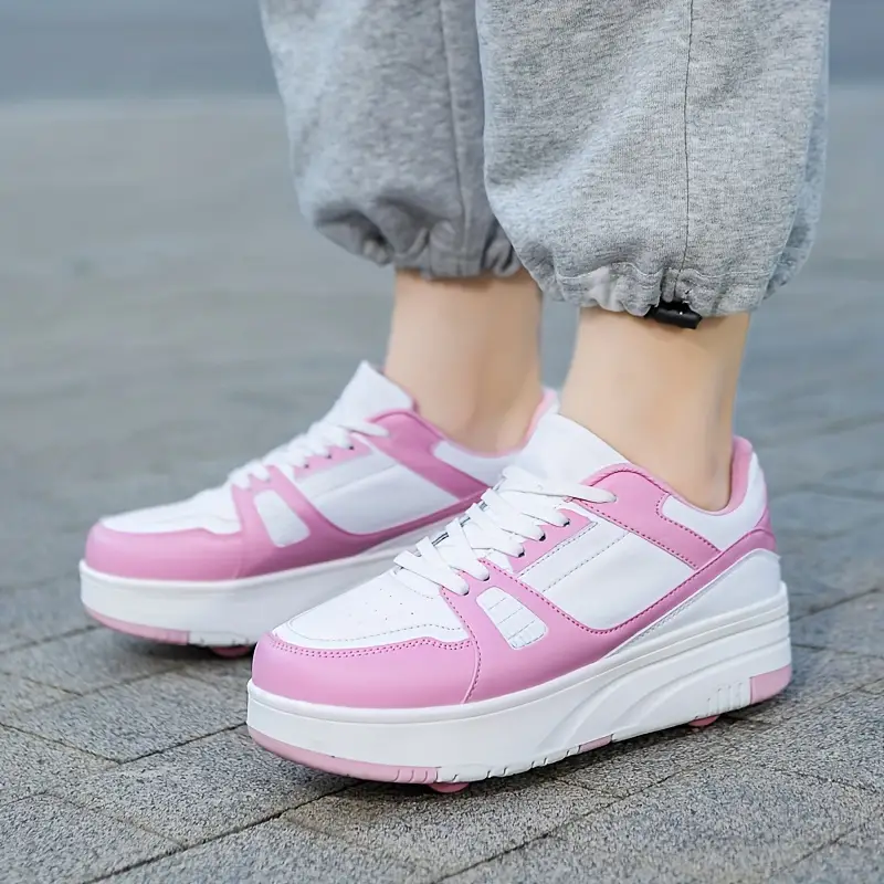 Kinderen Rolschaatsen Avontuurlijke Sneakers Met Afneembare Wielen 4