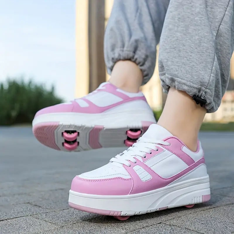 Kinderen Rolschaatsen Avontuurlijke Sneakers Met Afneembare Wielen 5