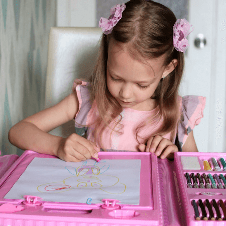 Kinderen Tekenset Creatief 208-delig 6