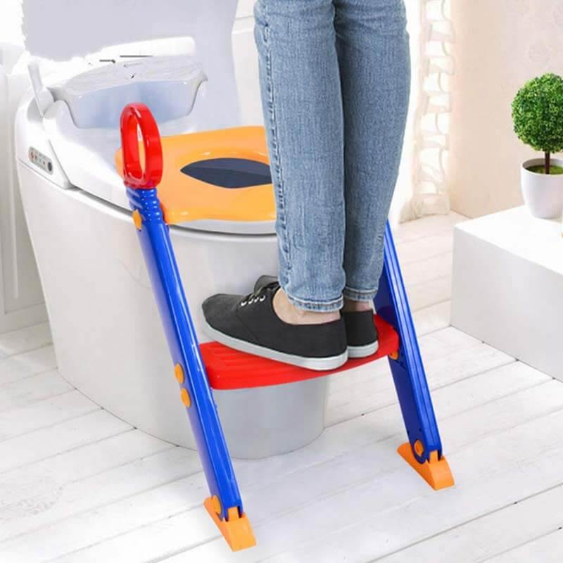 Kinderen Toilet Trainer met Opstapje 4