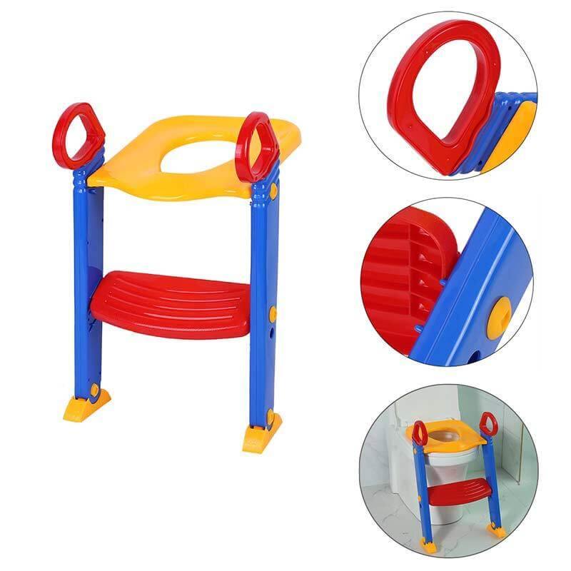 Kinderen Toilet Trainer met Opstapje 5