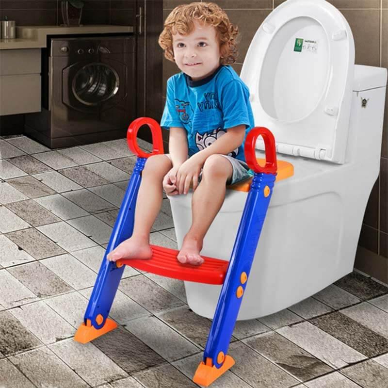 Kinderen Toilet Trainer met Opstapje 6