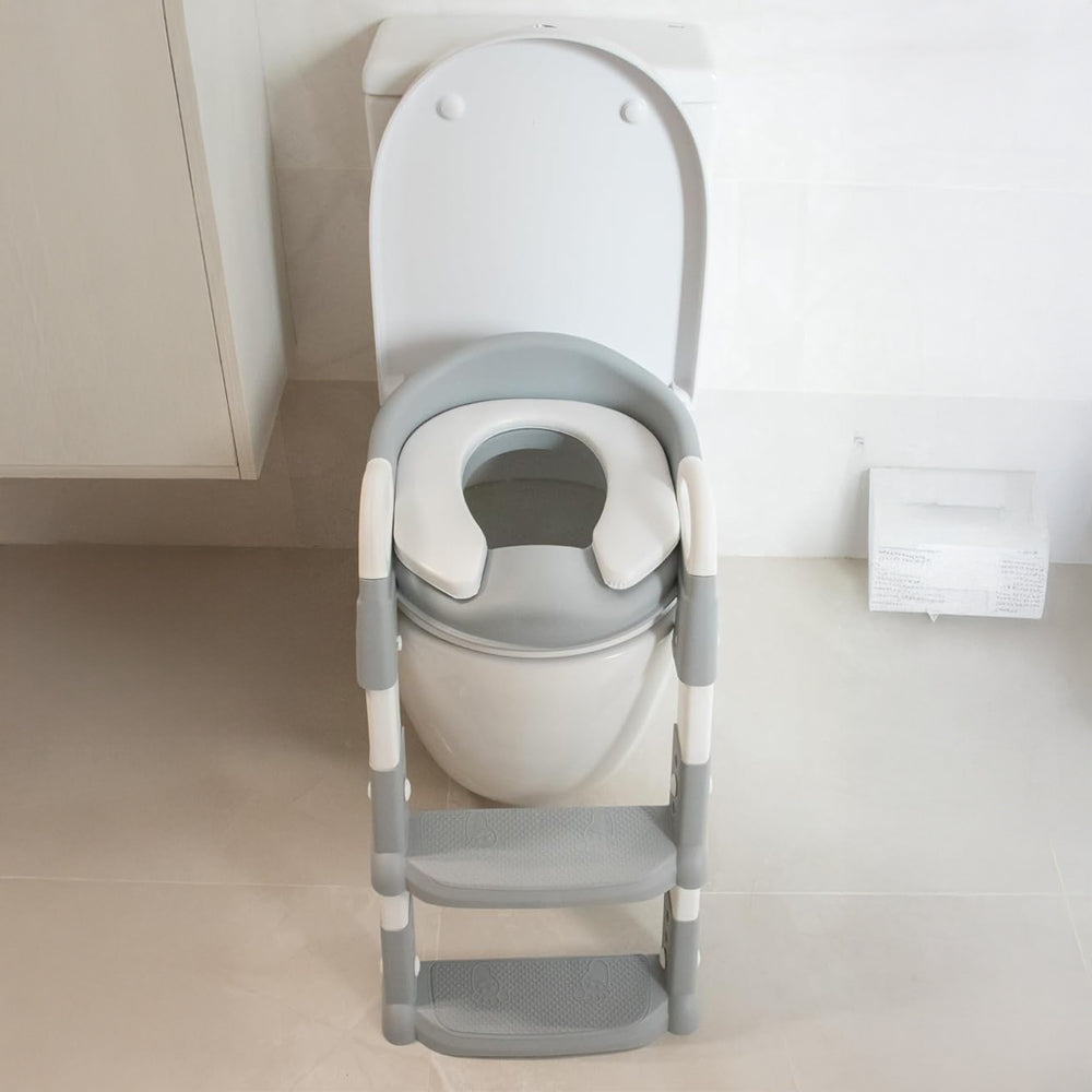 Kinderen Toiletbril met Ladder voor Zindelijkheidstraining 5