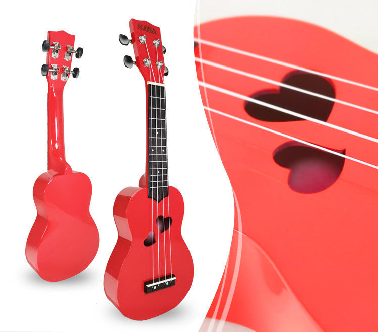 Kinderen Ukelele Stervormig Klankgat Speels Ontwerp 8