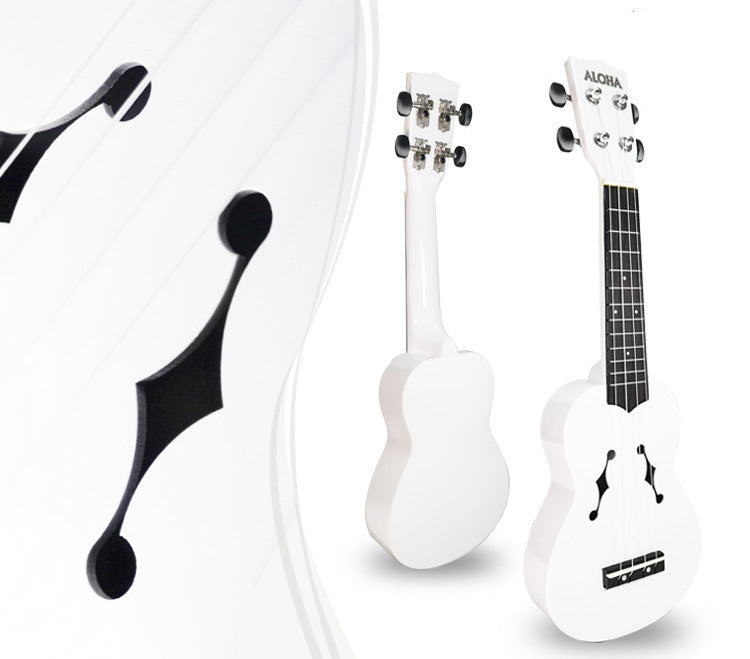 Kinderen Ukelele Stervormig Klankgat Speels Ontwerp 9