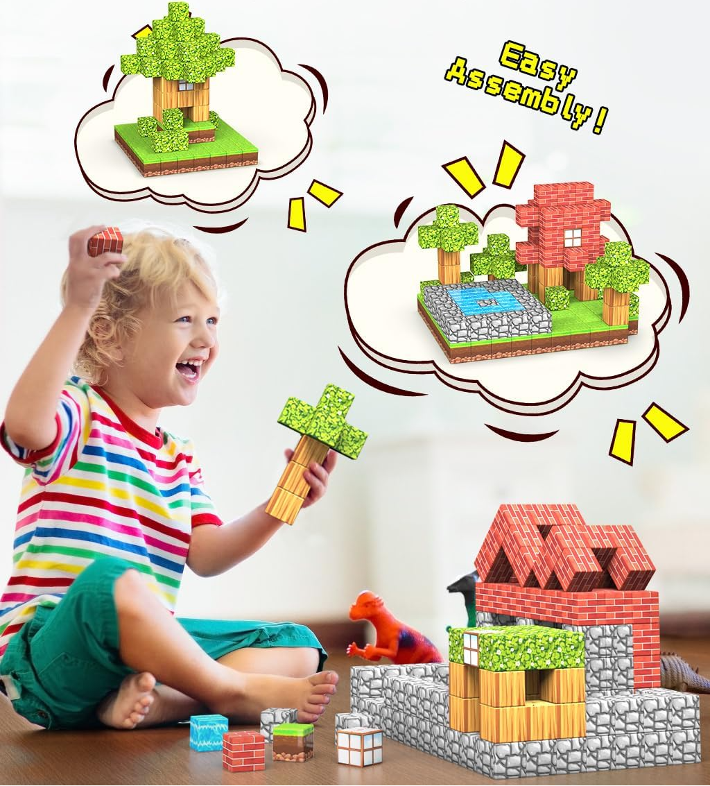 Kinderen's Magnetische Bouwstenen Set Creatief Spel 1