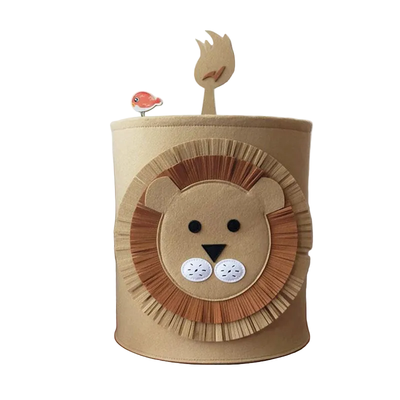 Kinderen's Opvouwbare Wasmand Safari Dieren