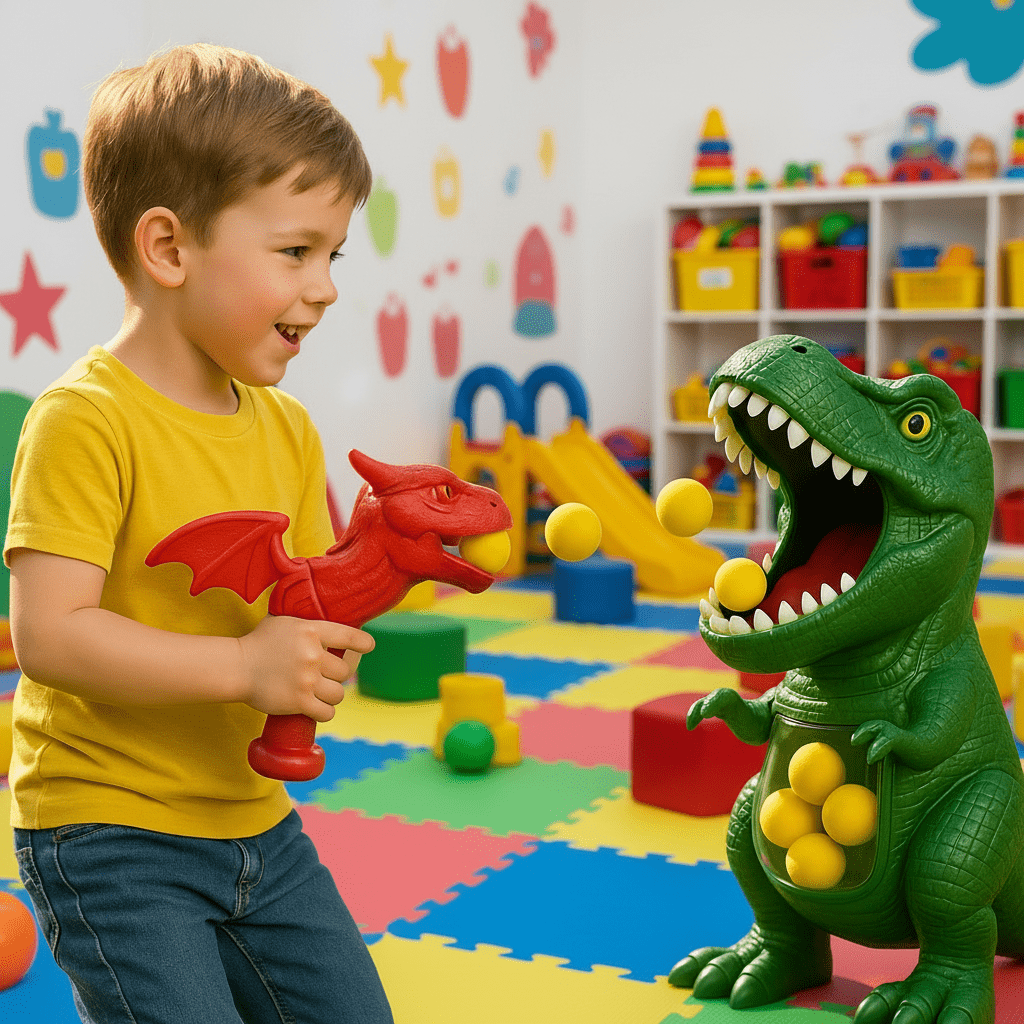 Kinderen's Schietspel DINOPOP BLASTER met Dinosaurusdoel 2