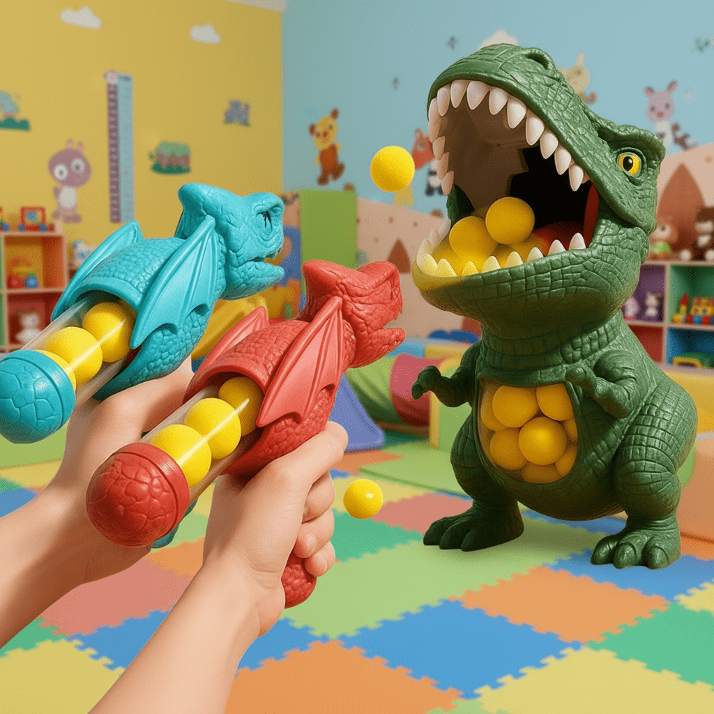 Kinderen's Schietspel DINOPOP BLASTER met Dinosaurusdoel 4