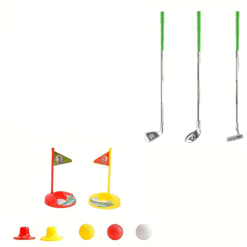 Kindergolfset Verstelbare Clubs voor Actief Spel 7
