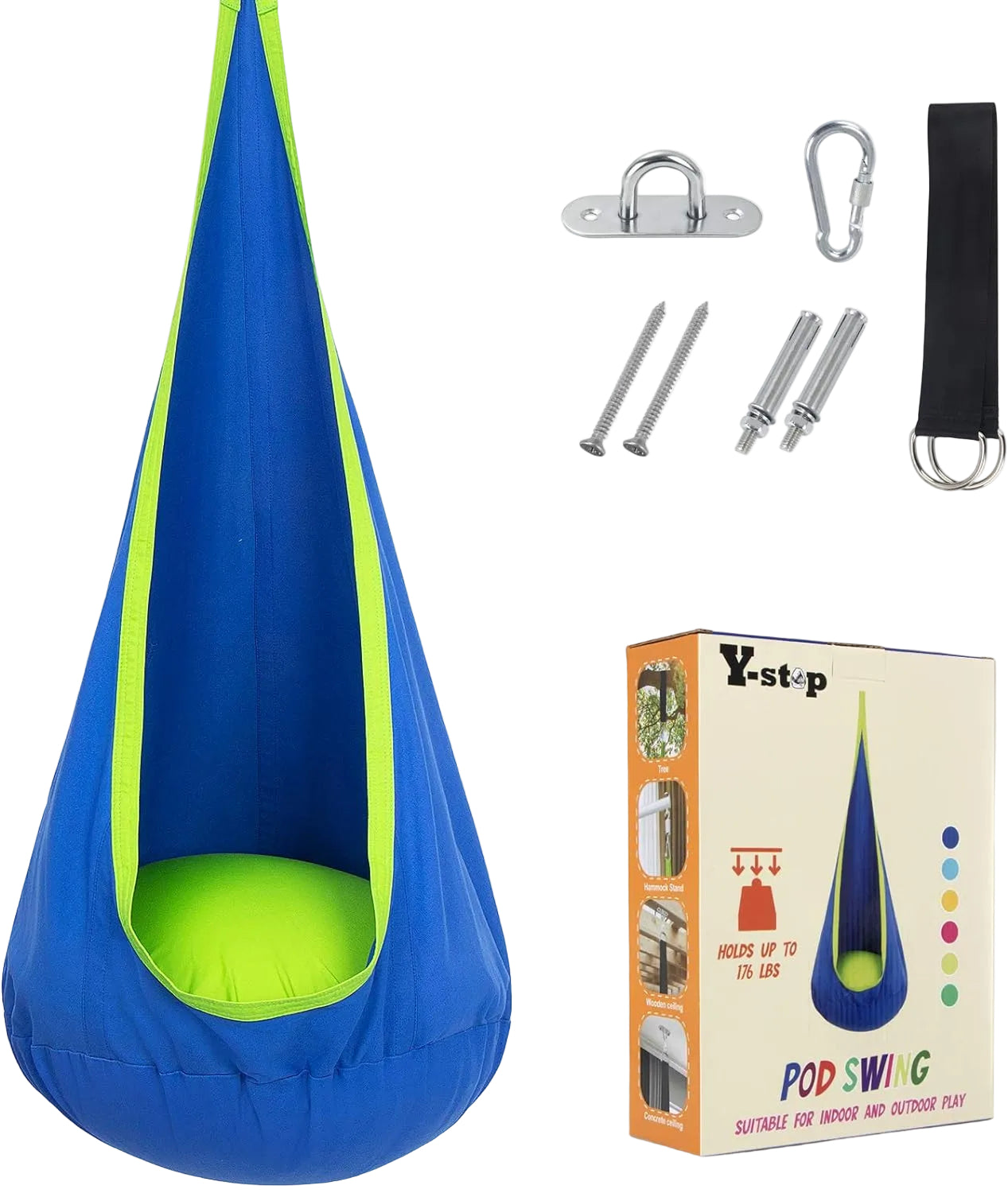 Kinderhangstoel voor Binnen en Buiten 0