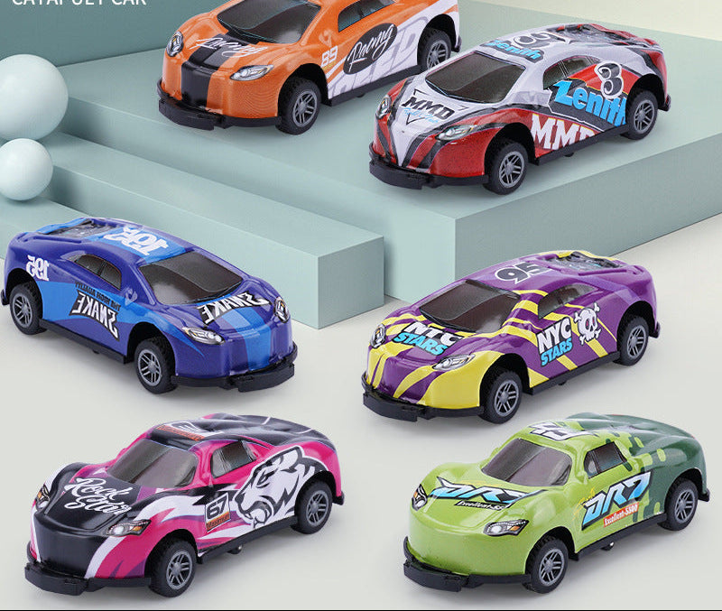 Kinderspeelgoed Raceauto Set Compact Speelplezier 2