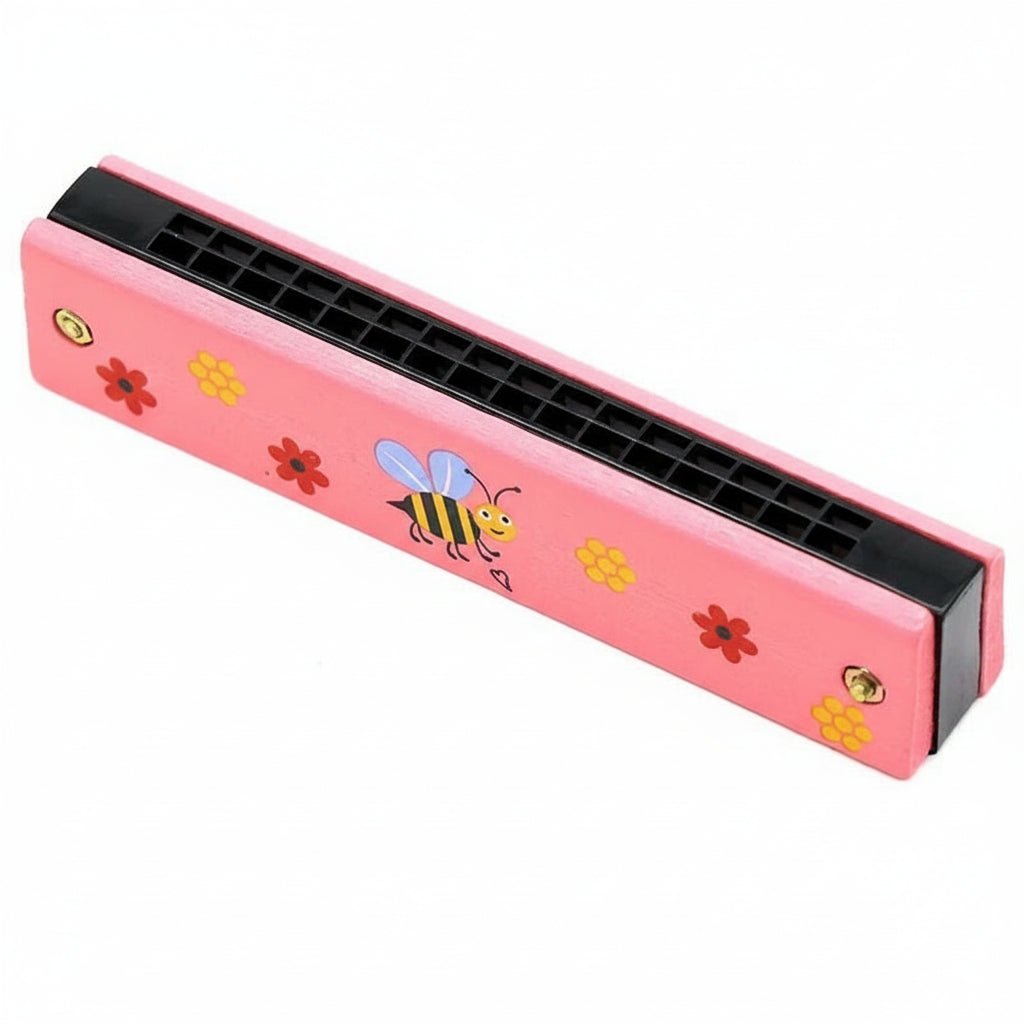 Kindvriendelijke Houten Mondharmonica voor Kleine Muzikanten 10
