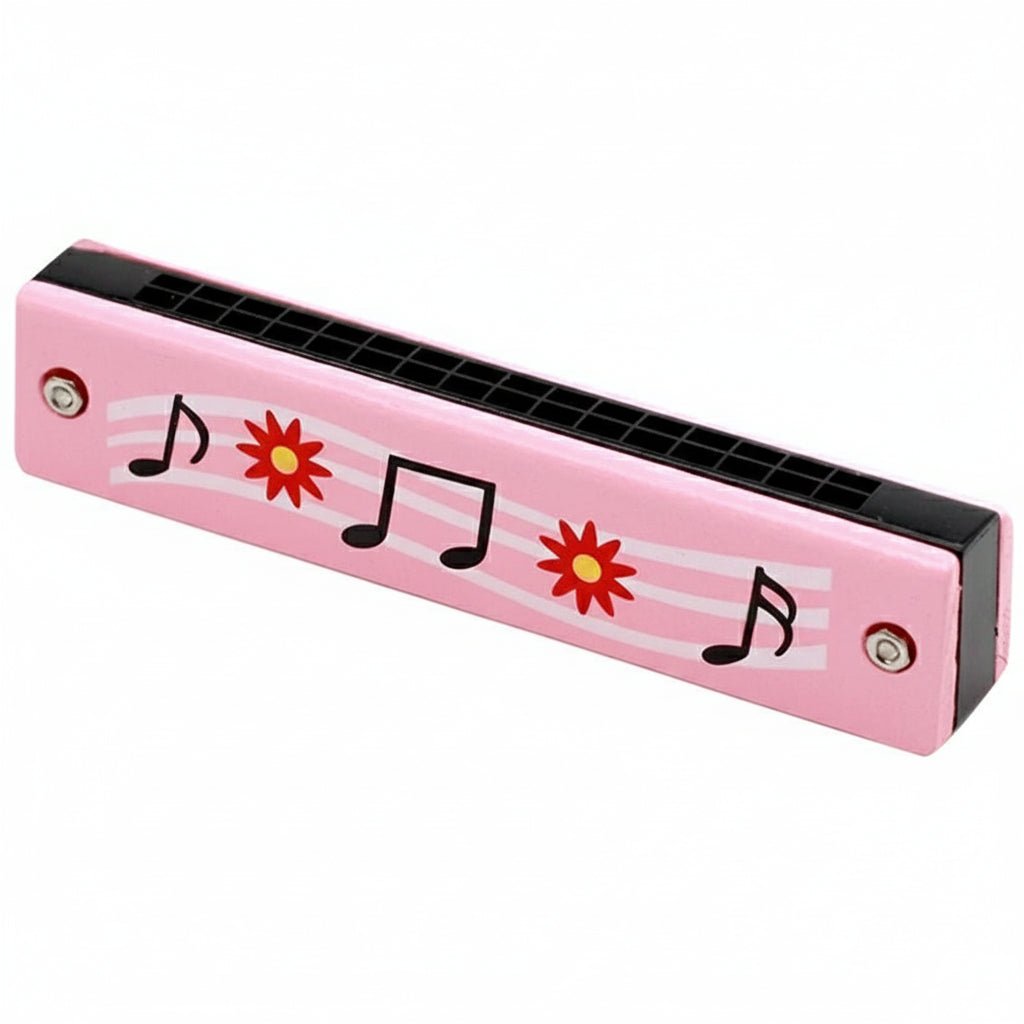 Kindvriendelijke Houten Mondharmonica voor Kleine Muzikanten 8