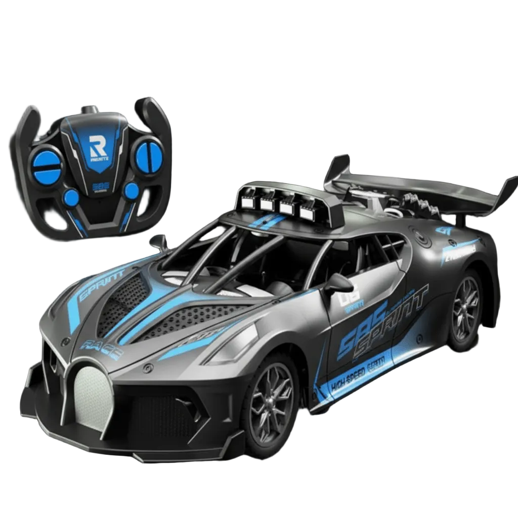 Kindvriendelijke RC Drift Auto 1:18 met Afstandsbediening voor Beginners 0