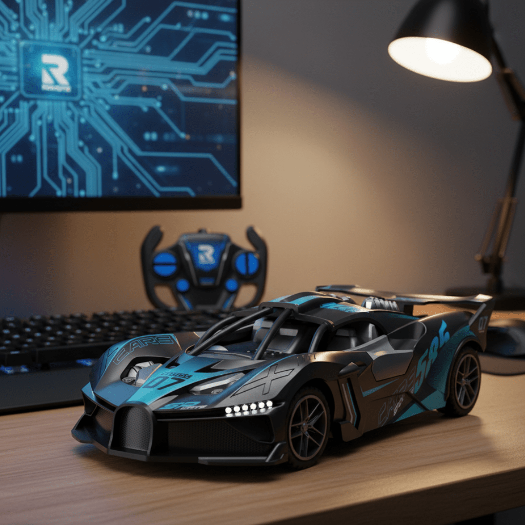 Kindvriendelijke RC Drift Auto 1:18 met Afstandsbediening voor Beginners 1