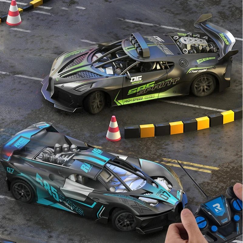 Kindvriendelijke RC Drift Auto 1:18 met Afstandsbediening voor Beginners 3